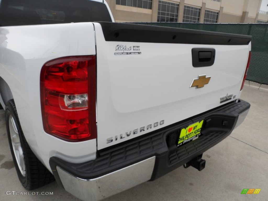 2008 Silverado 1500 LT Extended Cab - Summit White / Ebony photo #23