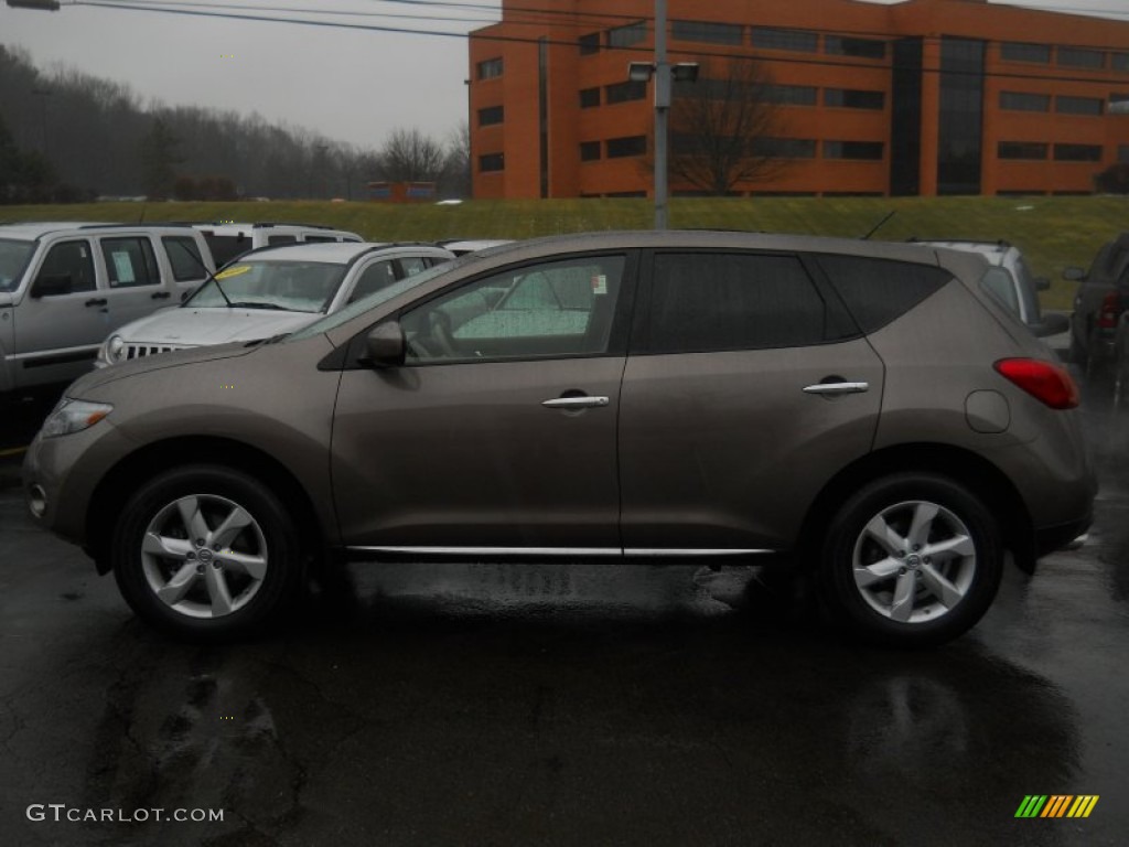 2010 Murano S AWD - Tinted Bronze Metallic / Beige photo #12