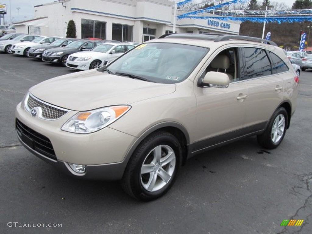 Satin Beige 2009 Hyundai Veracruz Limited Exterior Photo #61749884