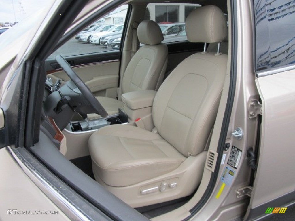 Beige Interior 2009 Hyundai Veracruz Limited Photo #61749947