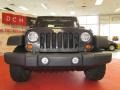 2010 Black Jeep Wrangler Unlimited Rubicon 4x4  photo #2