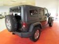 2010 Black Jeep Wrangler Unlimited Rubicon 4x4  photo #8