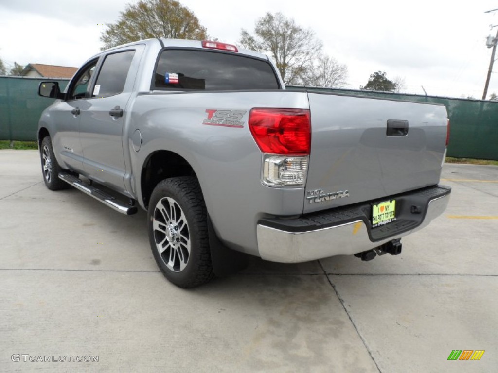 2012 Tundra TSS CrewMax - Silver Sky Metallic / Graphite photo #5