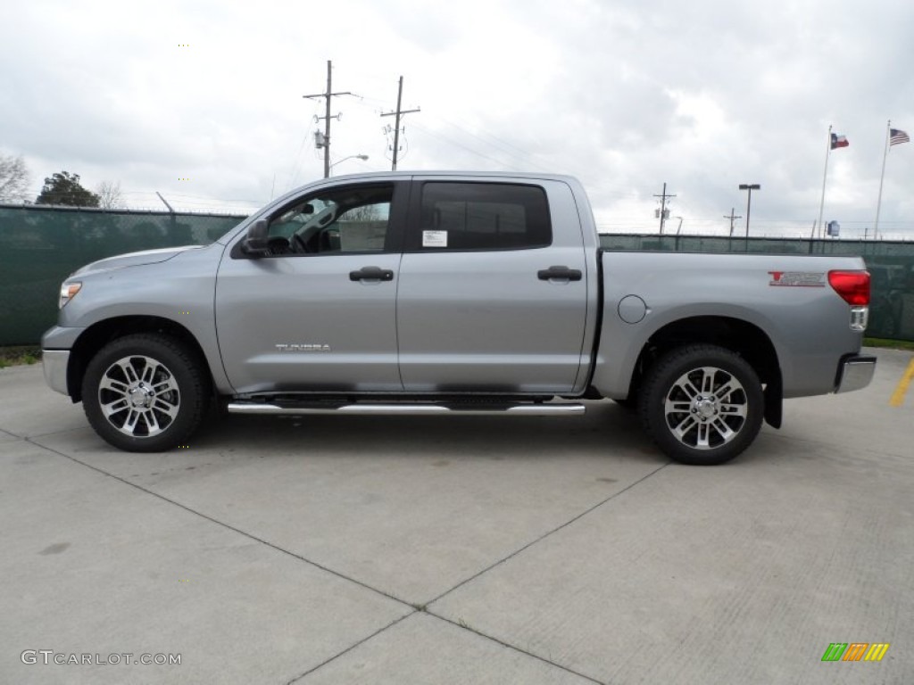 2012 Tundra TSS CrewMax - Silver Sky Metallic / Graphite photo #6