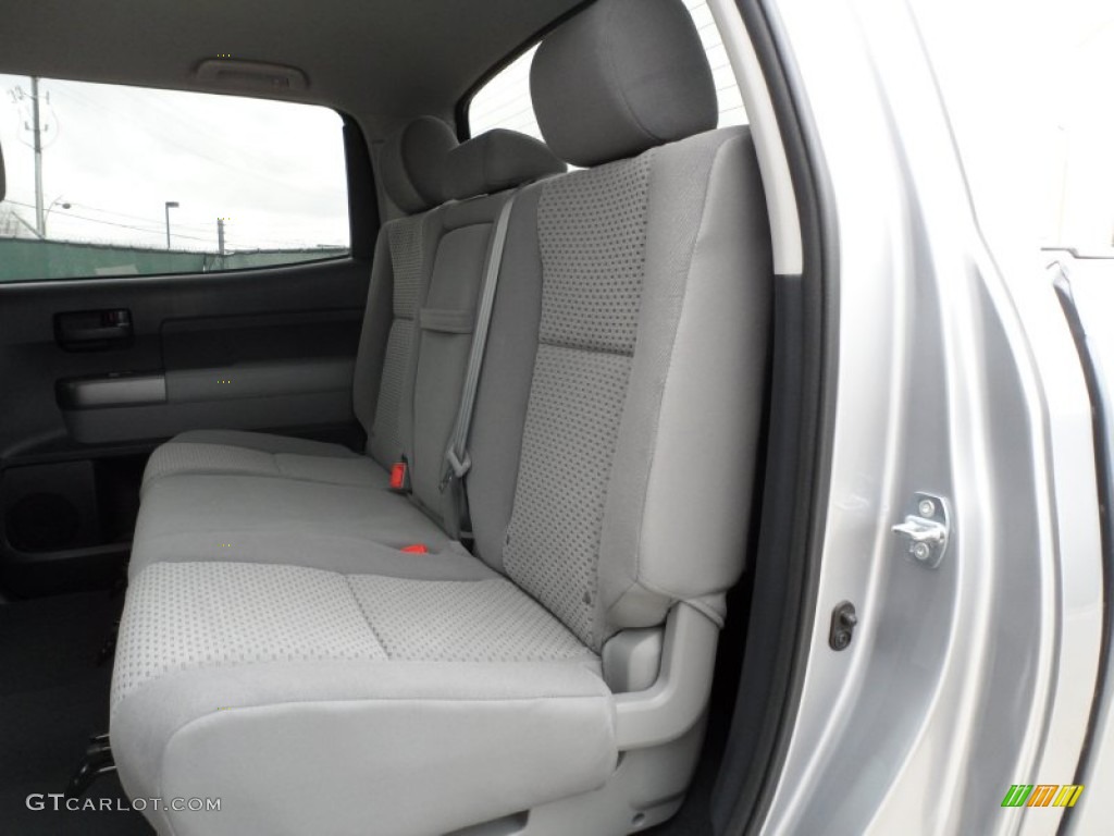 2012 Tundra TSS CrewMax - Silver Sky Metallic / Graphite photo #21