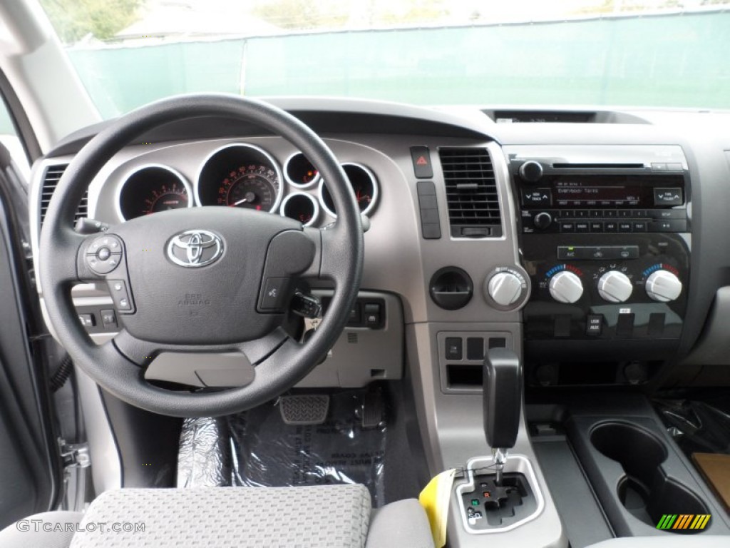 2012 Tundra TSS CrewMax - Silver Sky Metallic / Graphite photo #26