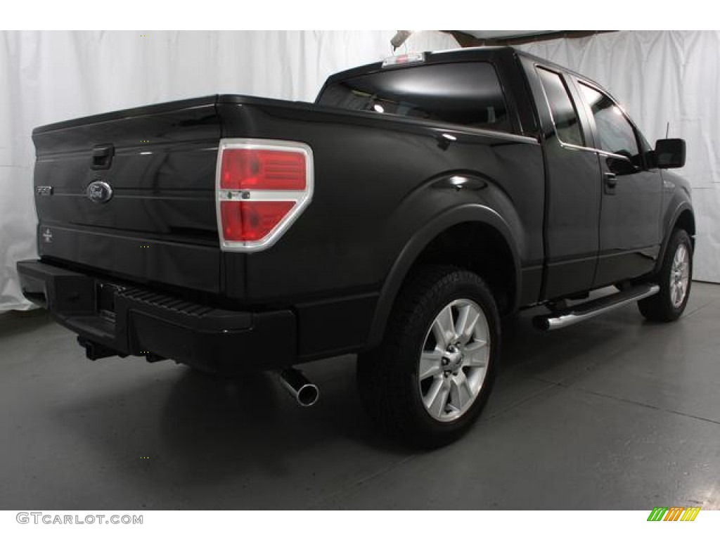 Black 2009 Ford F150 FX4 SuperCab 4x4 Exterior Photo #61751483