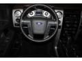Black/Black 2009 Ford F150 FX4 SuperCab 4x4 Steering Wheel