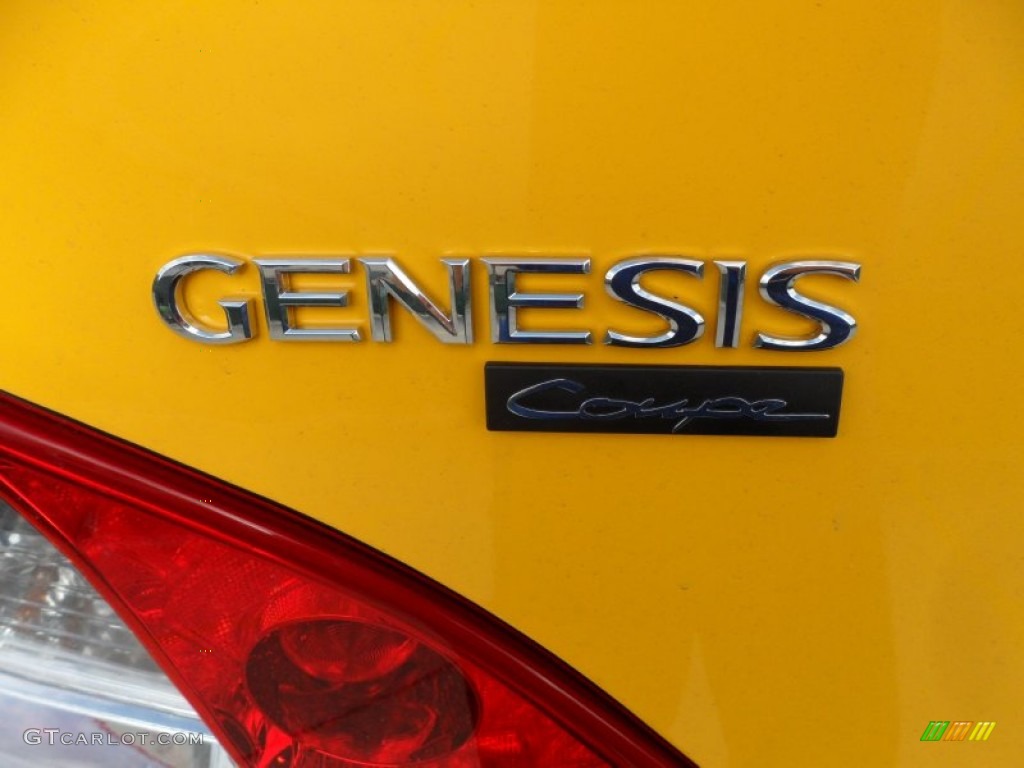 2012 Genesis Coupe 3.8 R-Spec - Interlagos Yellow / Black Leather/Red Cloth photo #15