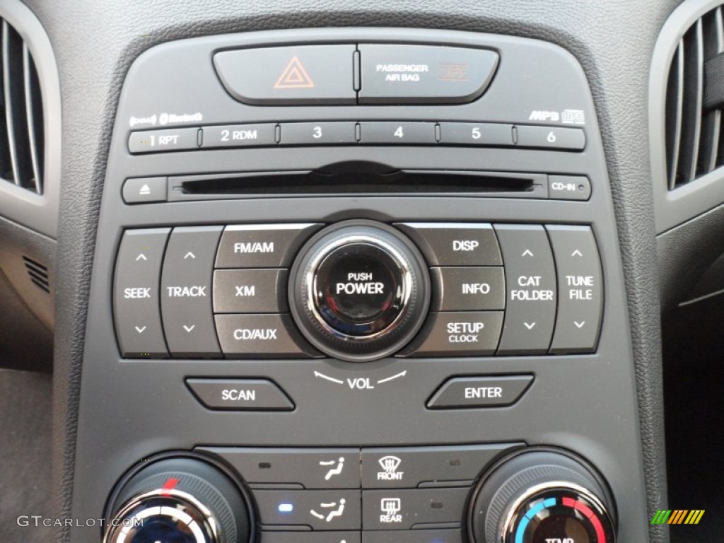 2012 Hyundai Genesis Coupe 3.8 R-Spec Controls Photo #61751945