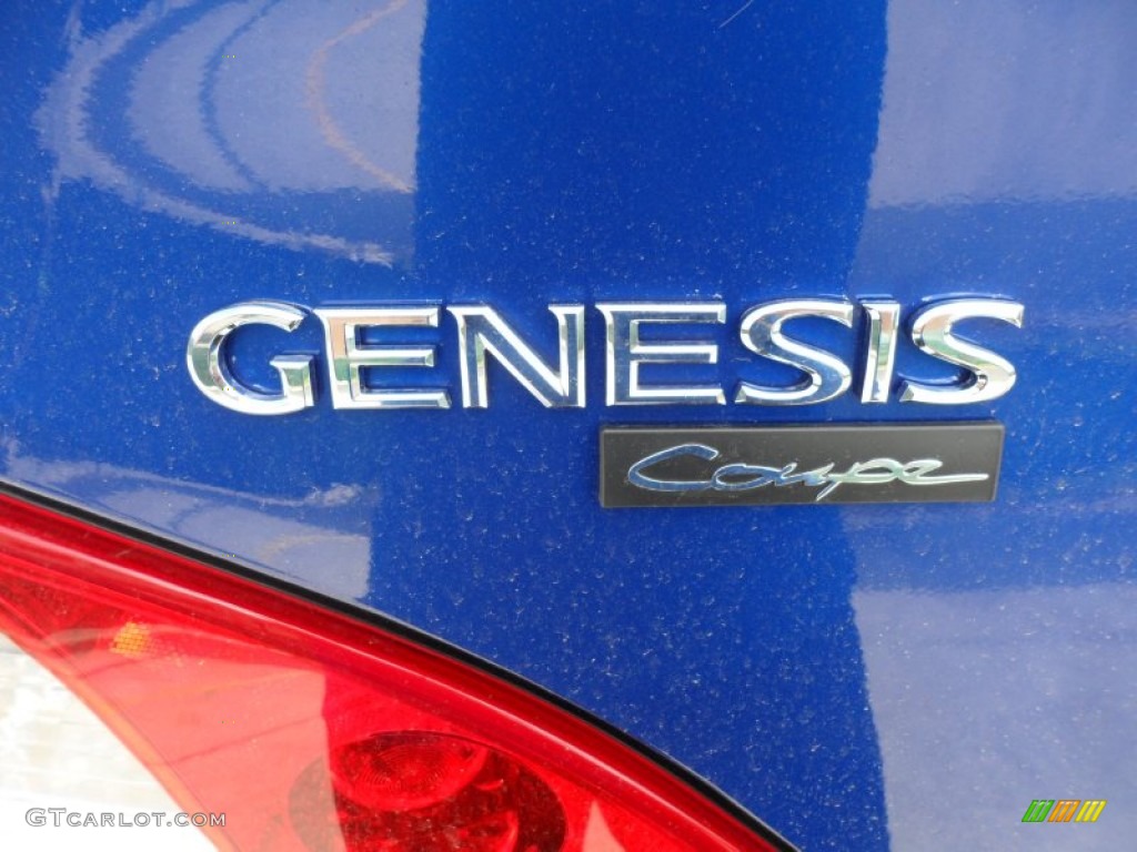 2012 Genesis Coupe 2.0T - Shoreline Drive Blue / Black Cloth photo #15