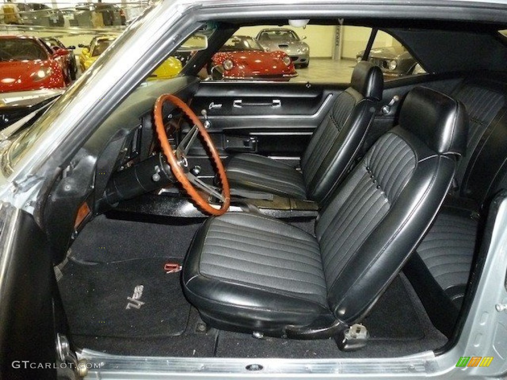1969 Camaro Z28 Coupe - Silver Metallic / Black photo #19