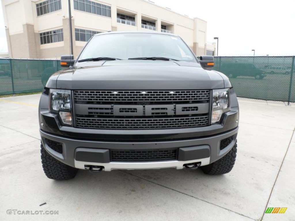 Tuxedo Black Metallic 2012 Ford F150 SVT Raptor SuperCrew 4x4 Exterior Photo #61753106