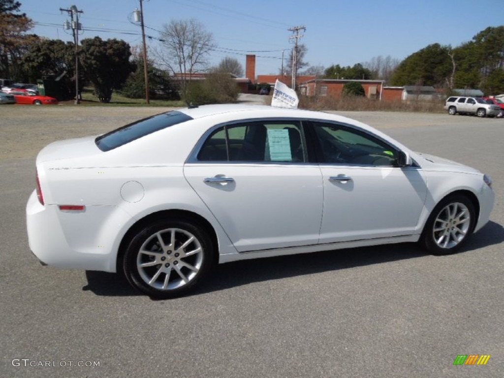 White Diamond Tricoat 2011 Chevrolet Malibu LTZ Exterior Photo #61753952