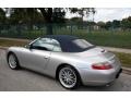 1999 Arctic Silver Metallic Porsche 911 Carrera Cabriolet  photo #7