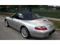 1999 Arctic Silver Metallic Porsche 911 Carrera Cabriolet  photo #8