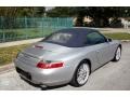 1999 Arctic Silver Metallic Porsche 911 Carrera Cabriolet  photo #10
