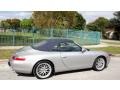 1999 Arctic Silver Metallic Porsche 911 Carrera Cabriolet  photo #11