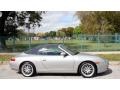 1999 Arctic Silver Metallic Porsche 911 Carrera Cabriolet  photo #12