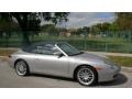 1999 Arctic Silver Metallic Porsche 911 Carrera Cabriolet  photo #13