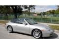 1999 Arctic Silver Metallic Porsche 911 Carrera Cabriolet  photo #14