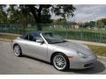 1999 Arctic Silver Metallic Porsche 911 Carrera Cabriolet  photo #15