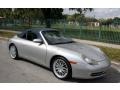 1999 Arctic Silver Metallic Porsche 911 Carrera Cabriolet  photo #16