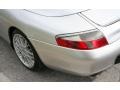1999 Arctic Silver Metallic Porsche 911 Carrera Cabriolet  photo #27