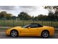  2003 Corvette Convertible Millenium Yellow