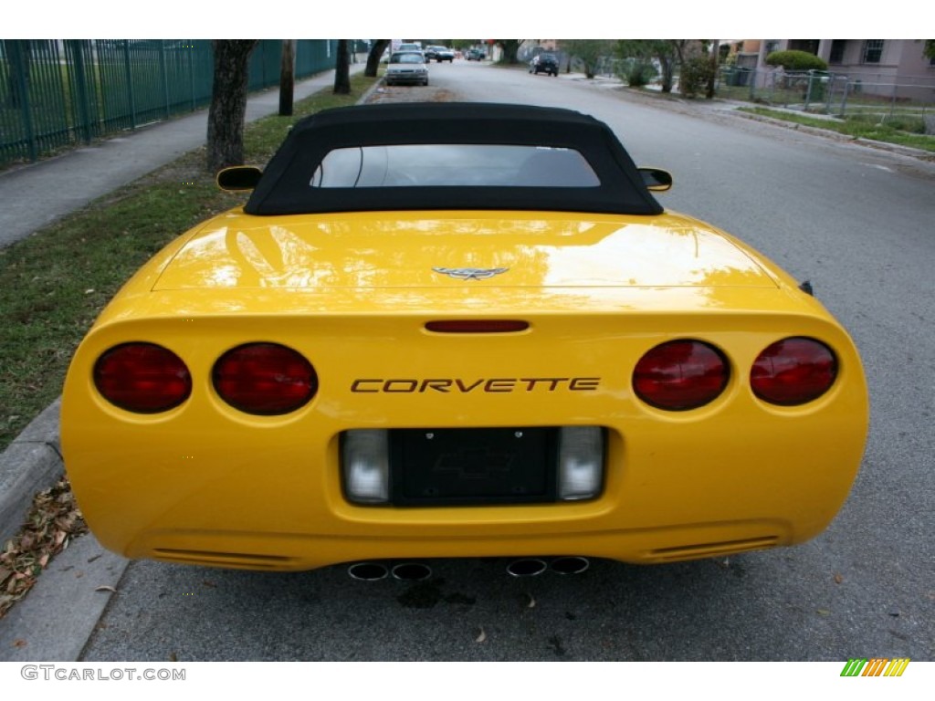 Millenium Yellow 2003 Chevrolet Corvette Convertible Exterior Photo #61754582