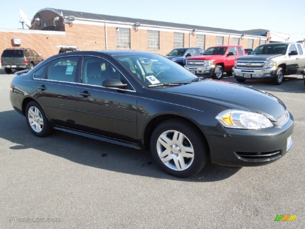 2012 Impala LT - Ashen Gray Metallic / Ebony photo #2