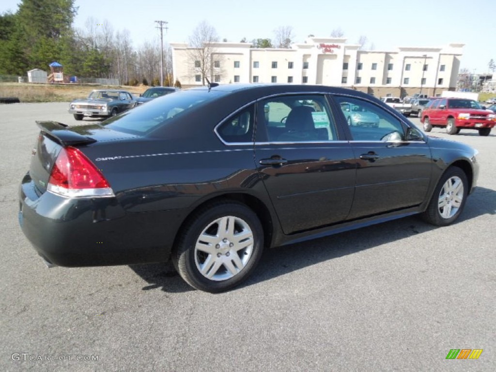 2012 Impala LT - Ashen Gray Metallic / Ebony photo #4
