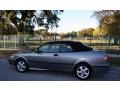 2001 Steel Gray Metallic Saab 9-3 SE Convertible  photo #5