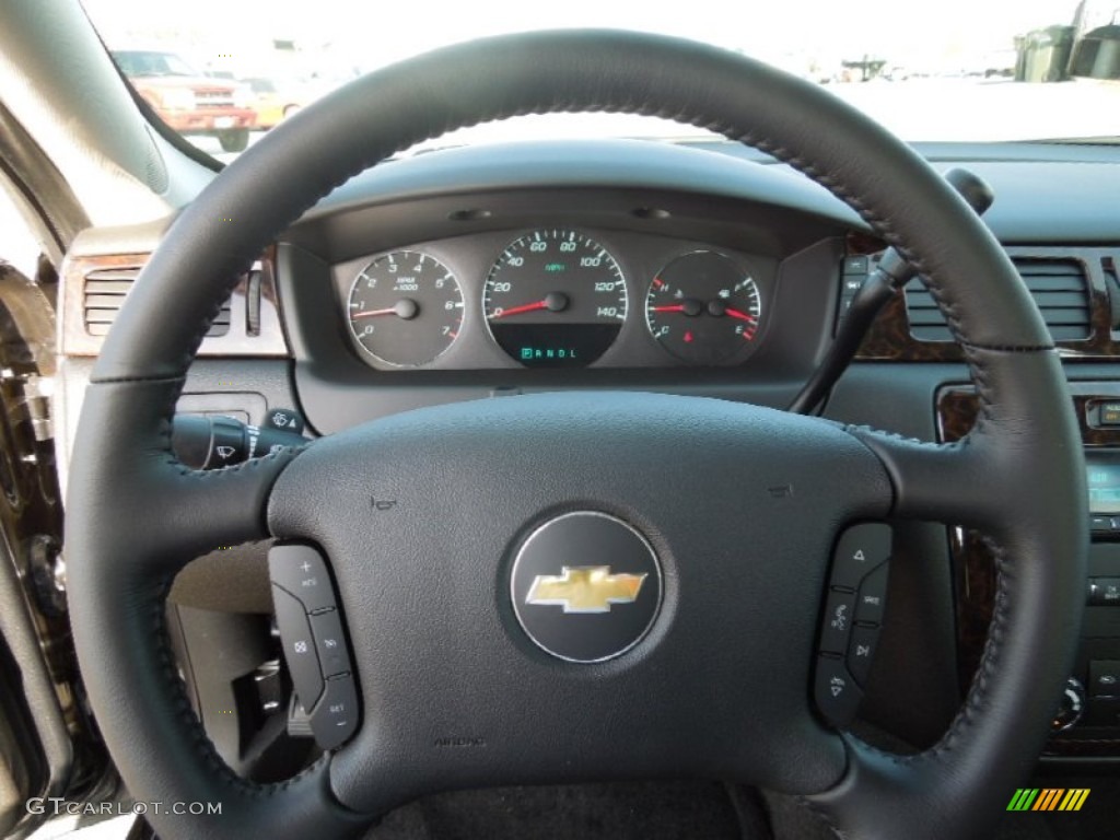 2012 Impala LT - Ashen Gray Metallic / Ebony photo #10