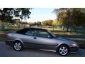 2001 Steel Gray Metallic Saab 9-3 SE Convertible  photo #14