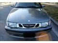 2001 Steel Gray Metallic Saab 9-3 SE Convertible  photo #21