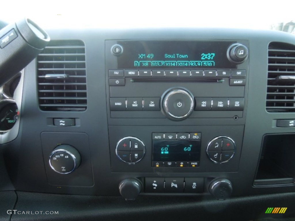 2012 Silverado 1500 LT Crew Cab 4x4 - Blue Granite Metallic / Ebony photo #10