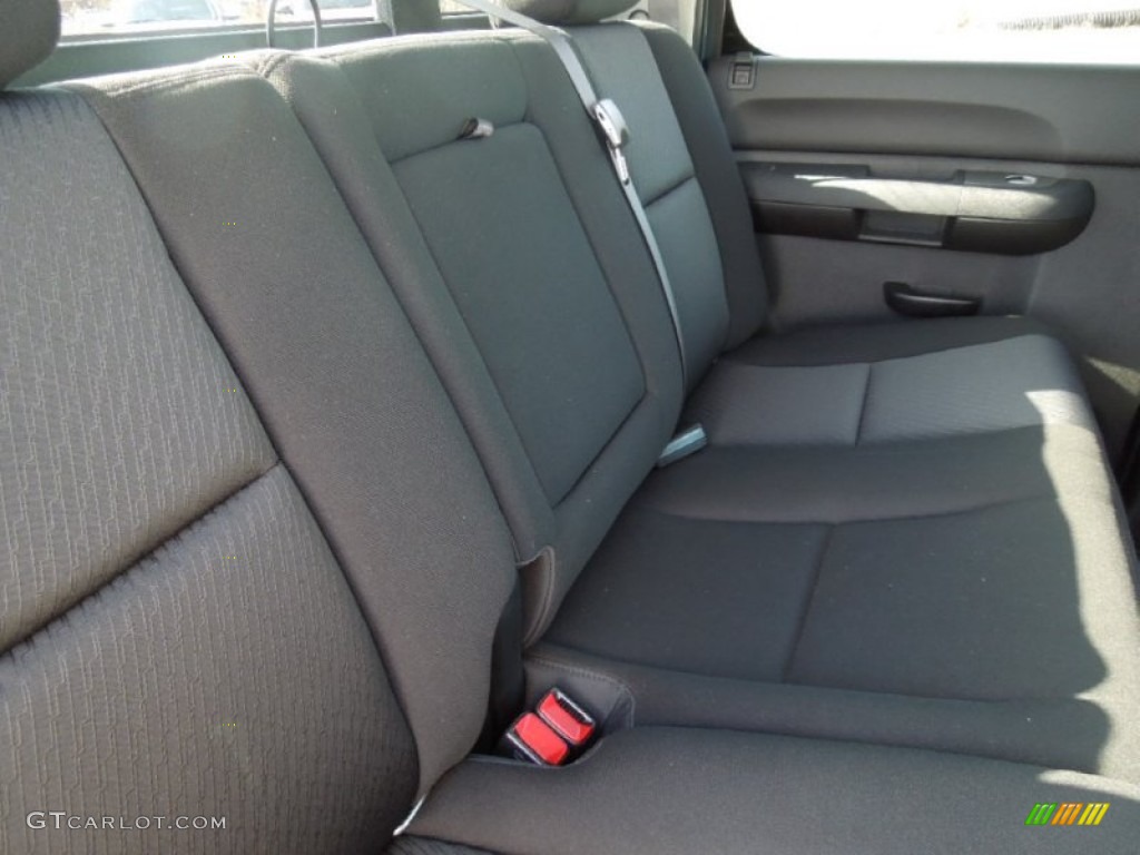 2012 Silverado 1500 LT Crew Cab 4x4 - Blue Granite Metallic / Ebony photo #17