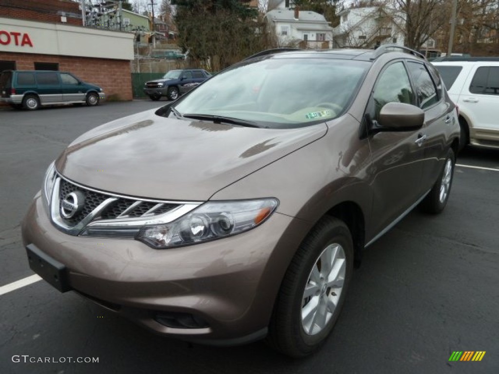 2011 Murano SL AWD - Tinted Bronze / Beige photo #8