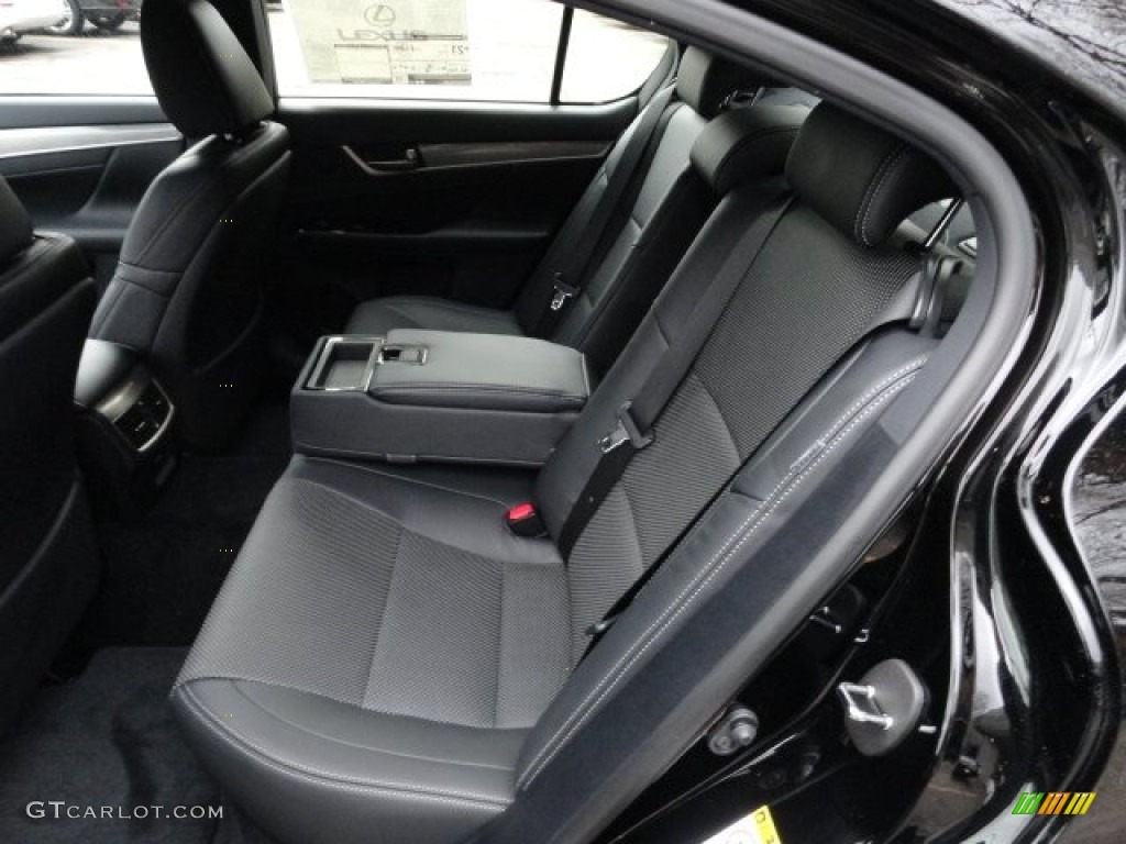 Black Interior 2013 Lexus GS 350 AWD F Sport Photo #61756910