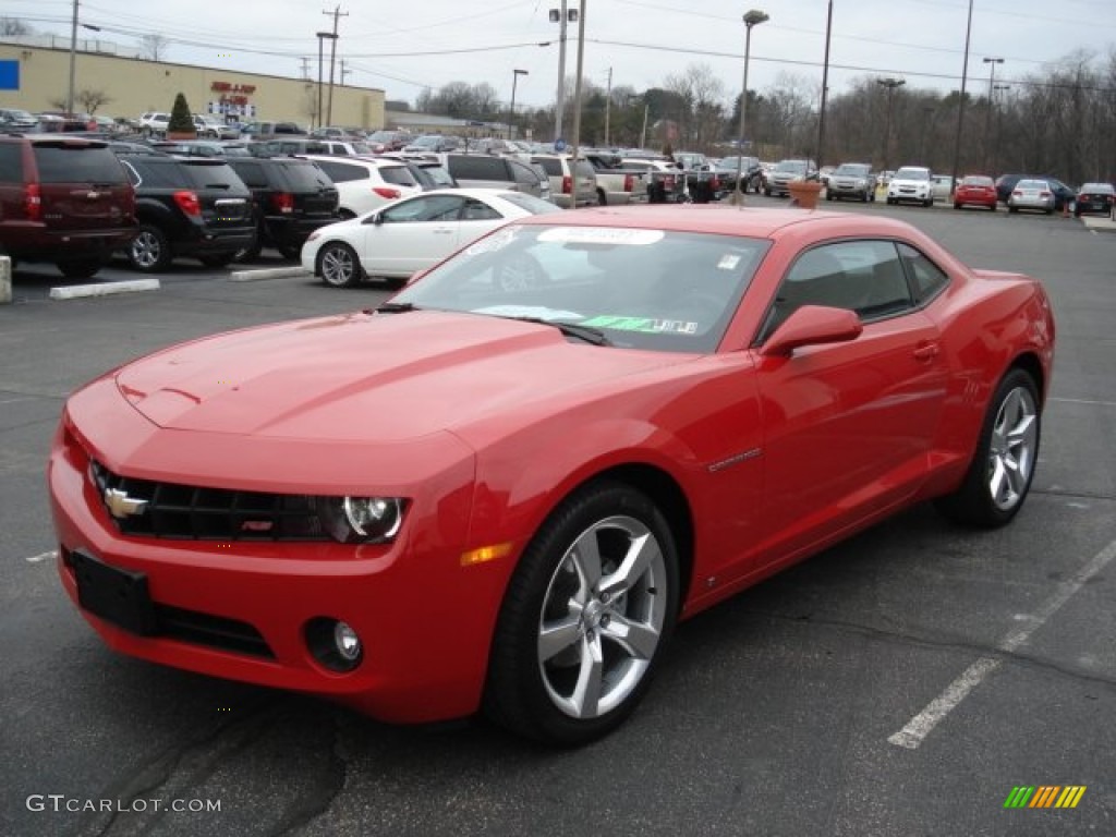 Victory Red 2010 Chevrolet Camaro LT/RS Coupe Exterior Photo #61758008