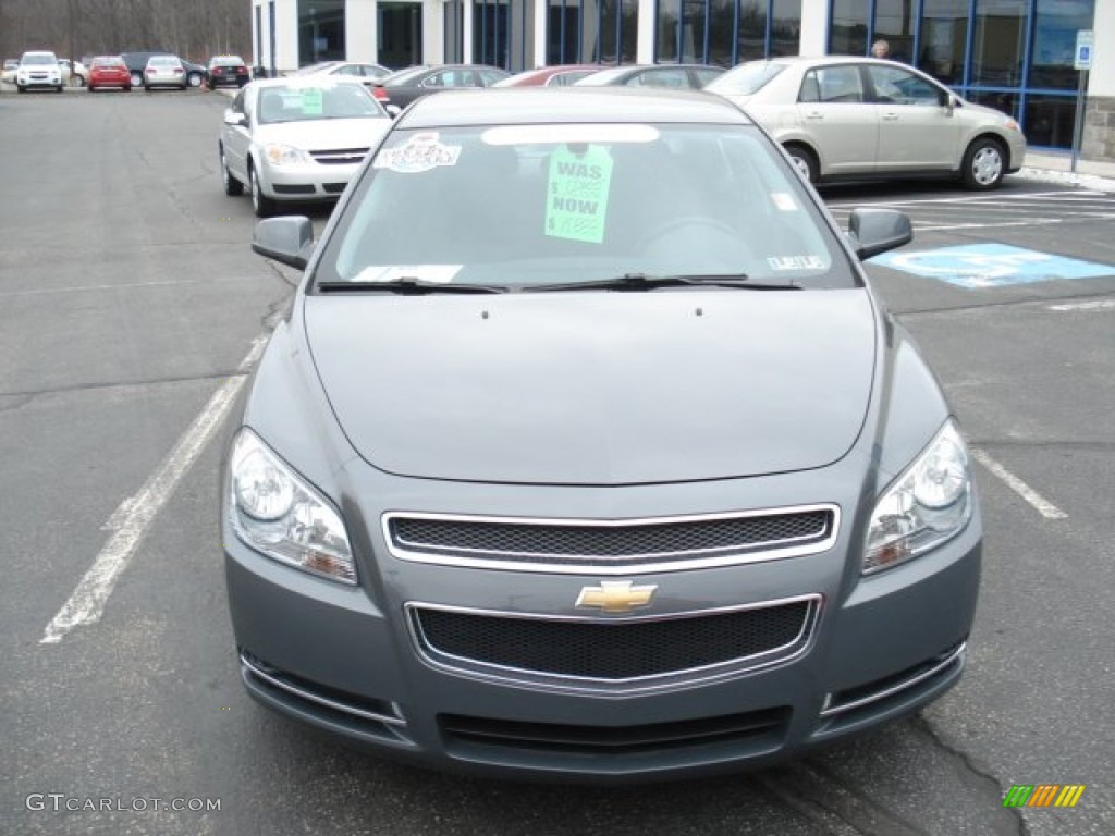2008 Malibu LT Sedan - Dark Gray Metallic / Titanium Gray photo #2