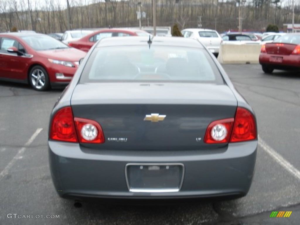 2008 Malibu LT Sedan - Dark Gray Metallic / Titanium Gray photo #6