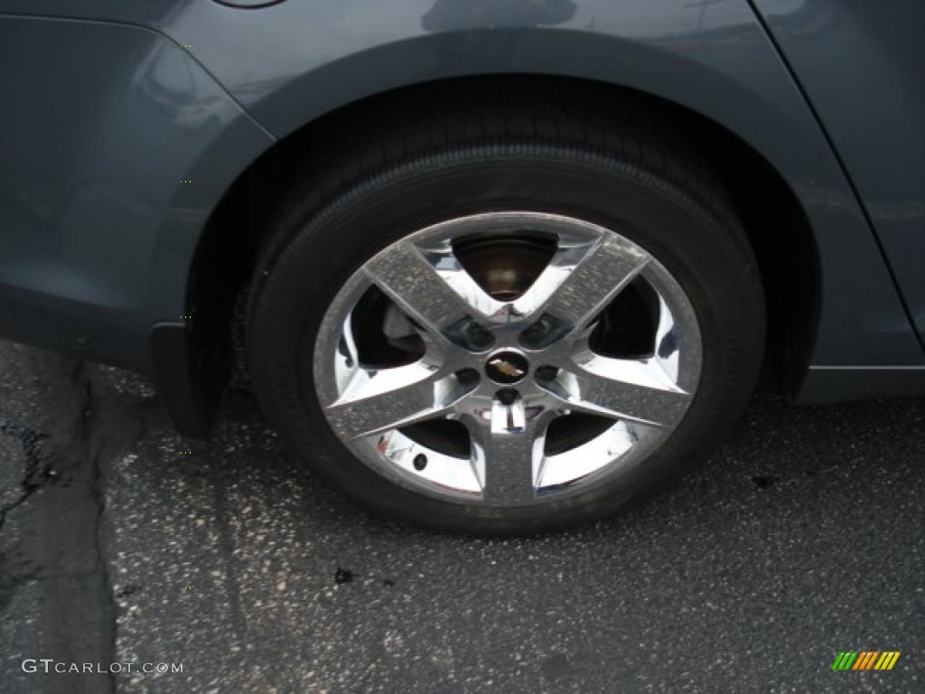 2008 Malibu LT Sedan - Dark Gray Metallic / Titanium Gray photo #9