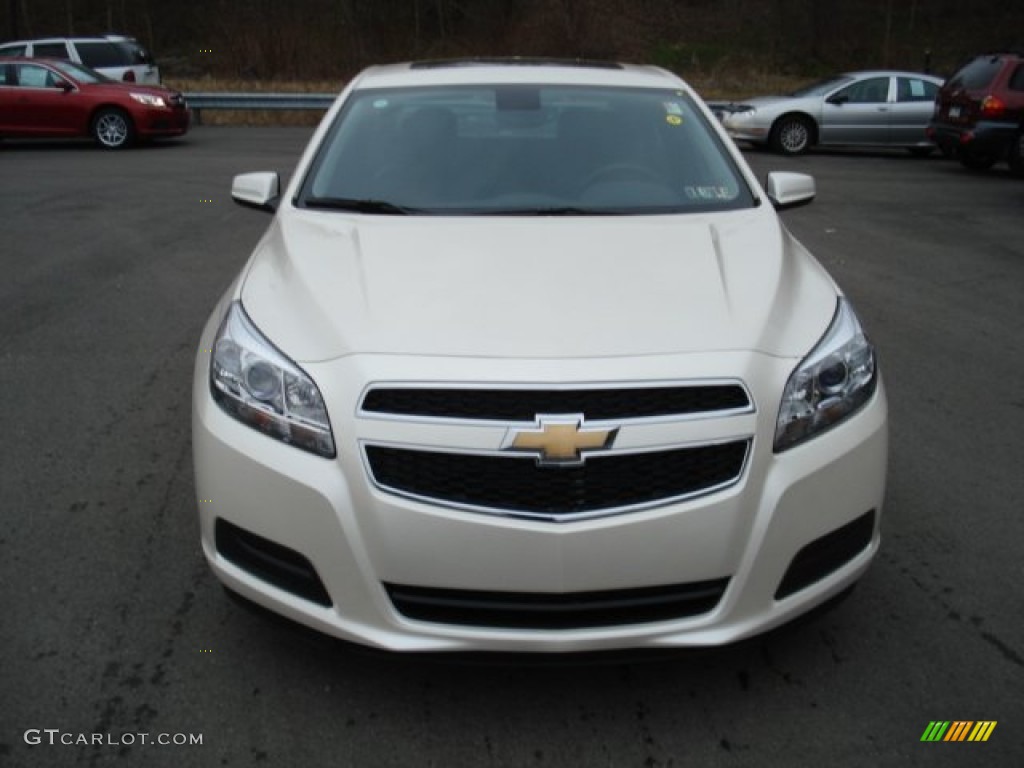 White Diamond Tricoat 2013 Chevrolet Malibu ECO Exterior Photo #61758788