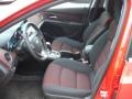 Jet Black/Sport Red Interior Photo for 2012 Chevrolet Cruze #61759712