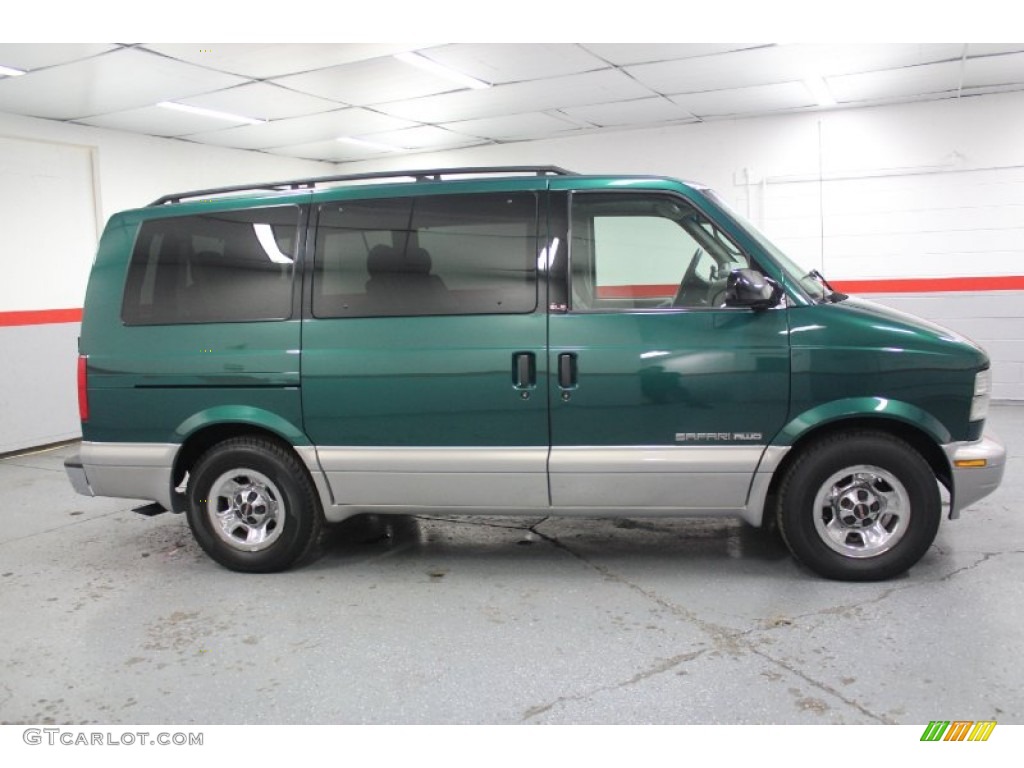 1999 Safari SLE AWD - Forest Green Metallic / Pewter photo #22
