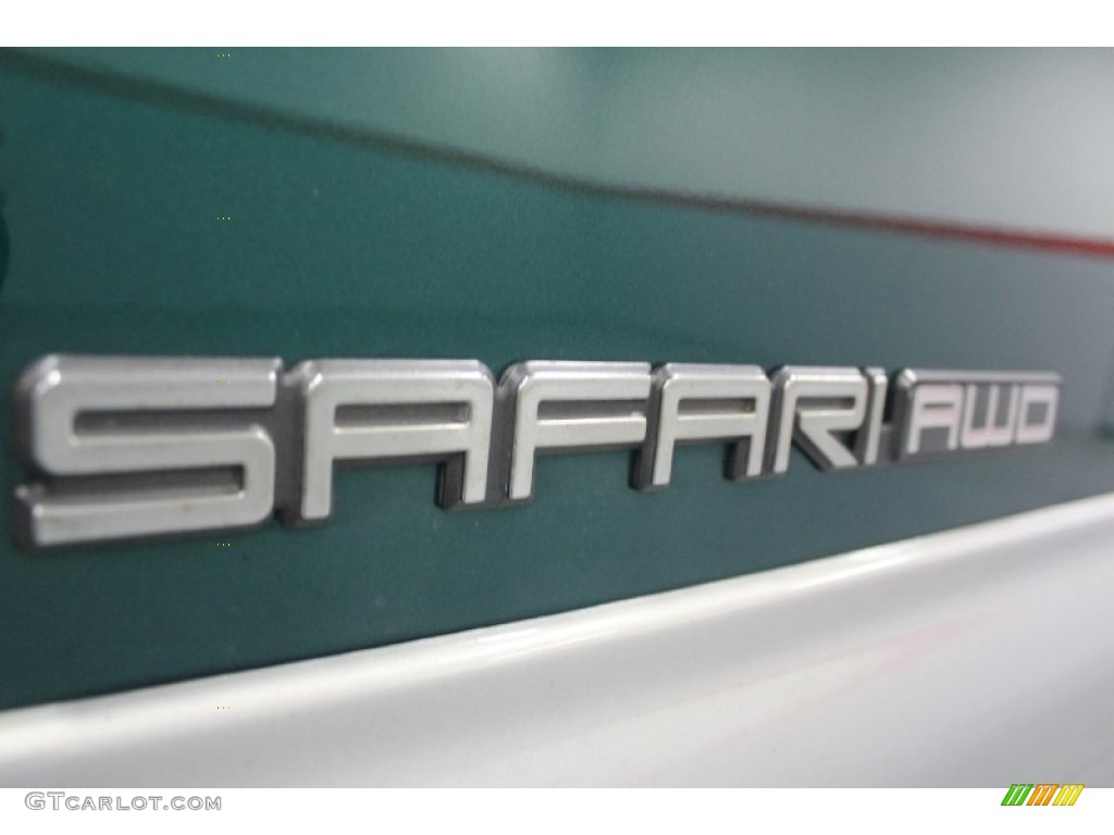 1999 Safari SLE AWD - Forest Green Metallic / Pewter photo #42