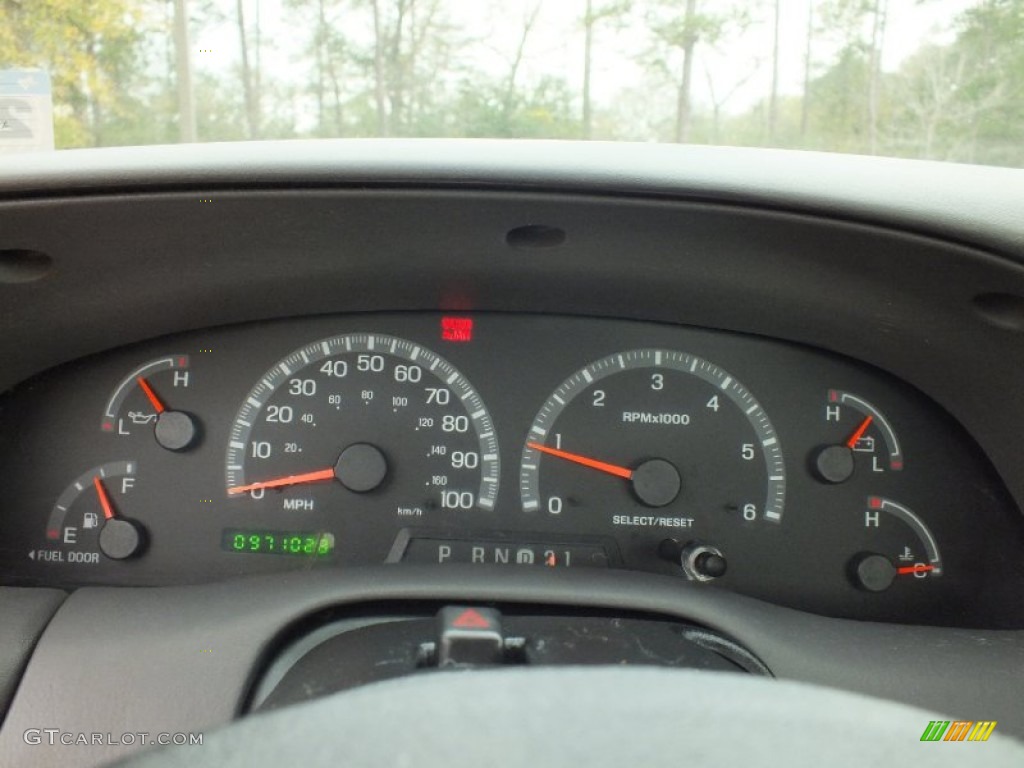 2003 Ford F150 Sport Regular Cab Gauges Photo #61763228