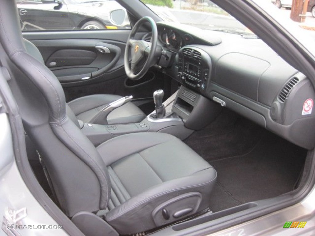 Black Interior 2002 Porsche 911 GT2 Photo #61764089